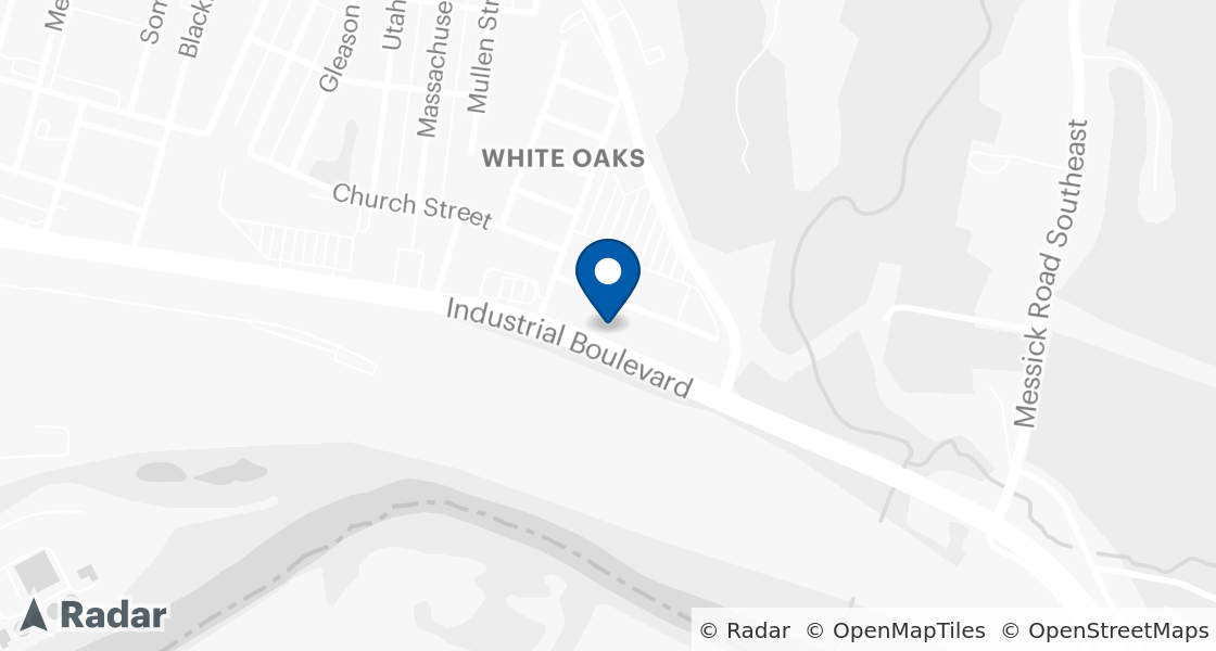 Map of Dairy Queen Location:: 1330 W Industrial Blvd, Cumberland, MD, 21502-4414